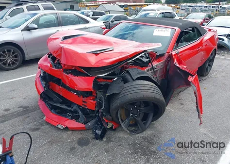 2016 Chevrolet Camaro 2Ss из США, поврежденный, VIN 1G1FH3D70G0170812